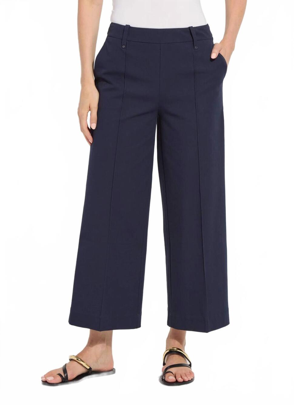 NEW LYSSE miranda trouser in navy